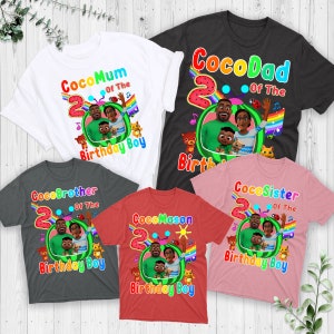 Cocomelon Birthday Shirt Cocomelon 