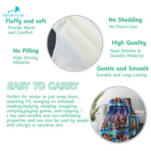 Personalized Moana Blanket for Girls, Custom Name Princess Blanket, Moana Birthday or Christmas Gift, Fleece Blanket for Bedroom