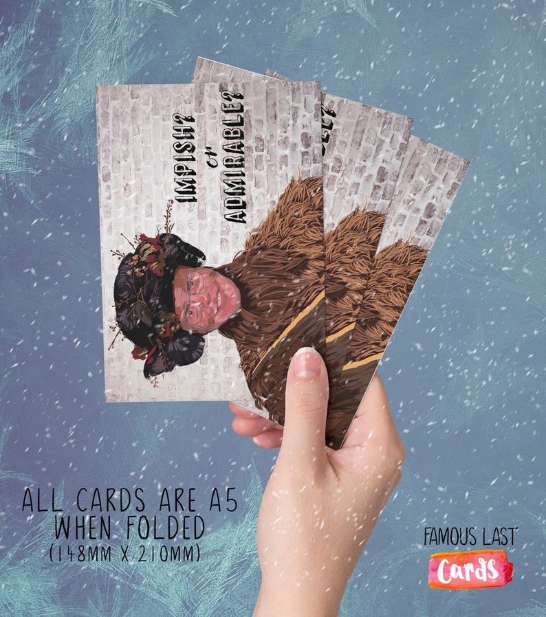 Impish or Admirable Belsnickel / Dwight Schrute Christmas Card the ...