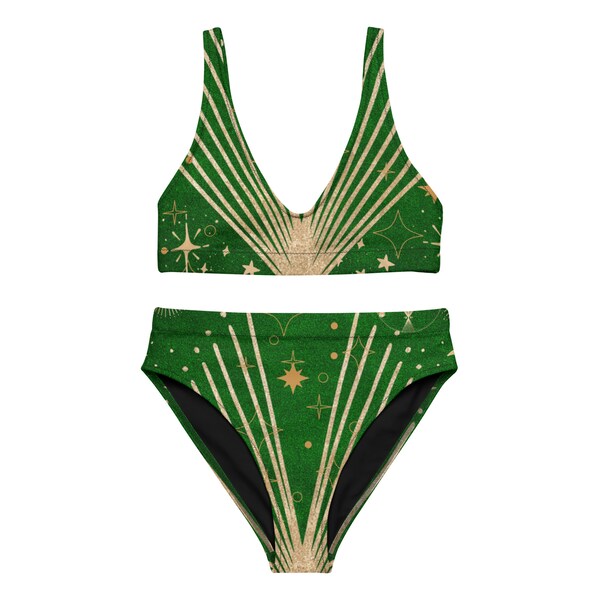Green Bikini Etsy