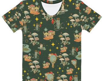 MAGIC MUSHROOM Women's T-shirt by Jules Rodriguez