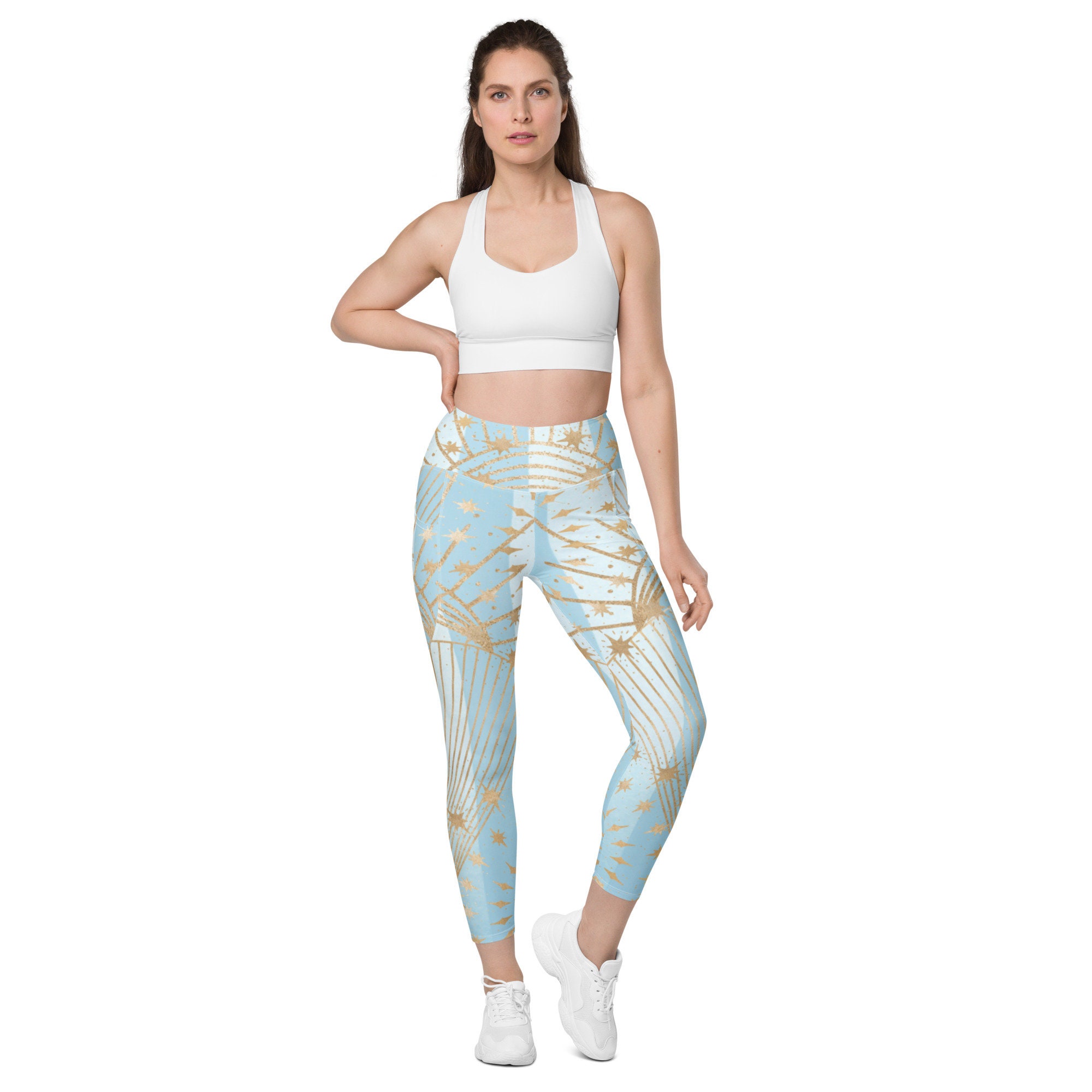 Celestial Energy Strip  Leggings