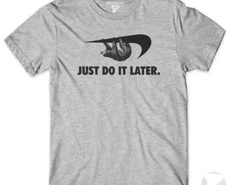 Sloth Procrastinator Motivator T-Shirt