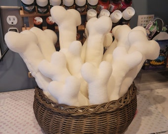 Furry Fursuit Bone Plush Prop fleece small large squeaker