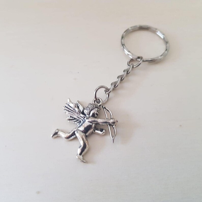 HORSE Mustang Fine Pewter Keychain Key Chain Ring USA Made