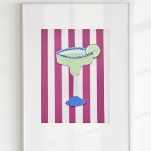 Margarita Cut Paper Art | Handmade to Order