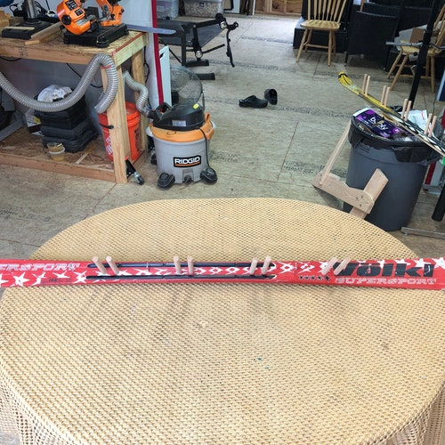 Wall Mounted shops Ski Rack