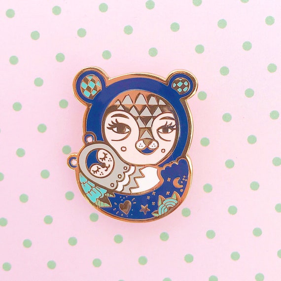 Mama Bear Enamel Pin Tattoo Mum Gift And Baby New Mama Bear Enamel Pin Tattoo Mum Gift And Baby New