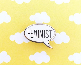 SECONDS Enamel Pin, Sale Pin, Feminist Pin, Small Equality Gift, Feminism Badge, Unique Present, Woman's Badge, Enamel Pin Badge, Women