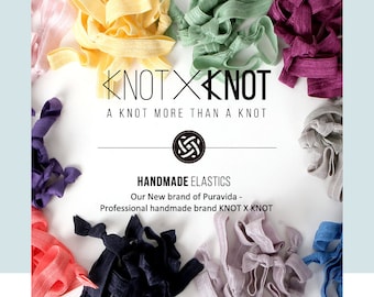 1pcs-44 pcs Elastic Hair Ties set with Gift bag - Assorted Color - 44 Colors Available [KNOTXKNOT]