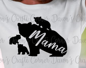 Free Free Mama Bear And Cubs Svg Free 760 SVG PNG EPS DXF File