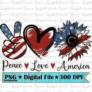 Vrede Liefde Amerika Png; Rood, wit en blauw; 4 juli; Vrede Liefde Amerika; Rode Witte en Blauwe Zonnebloem; Onafhankelijkheidsdag Png; Zonnebloem Png
