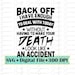 Funny Svg; Funny Shirt Svg; Back Off; I Have Enough to Deal With Today ...