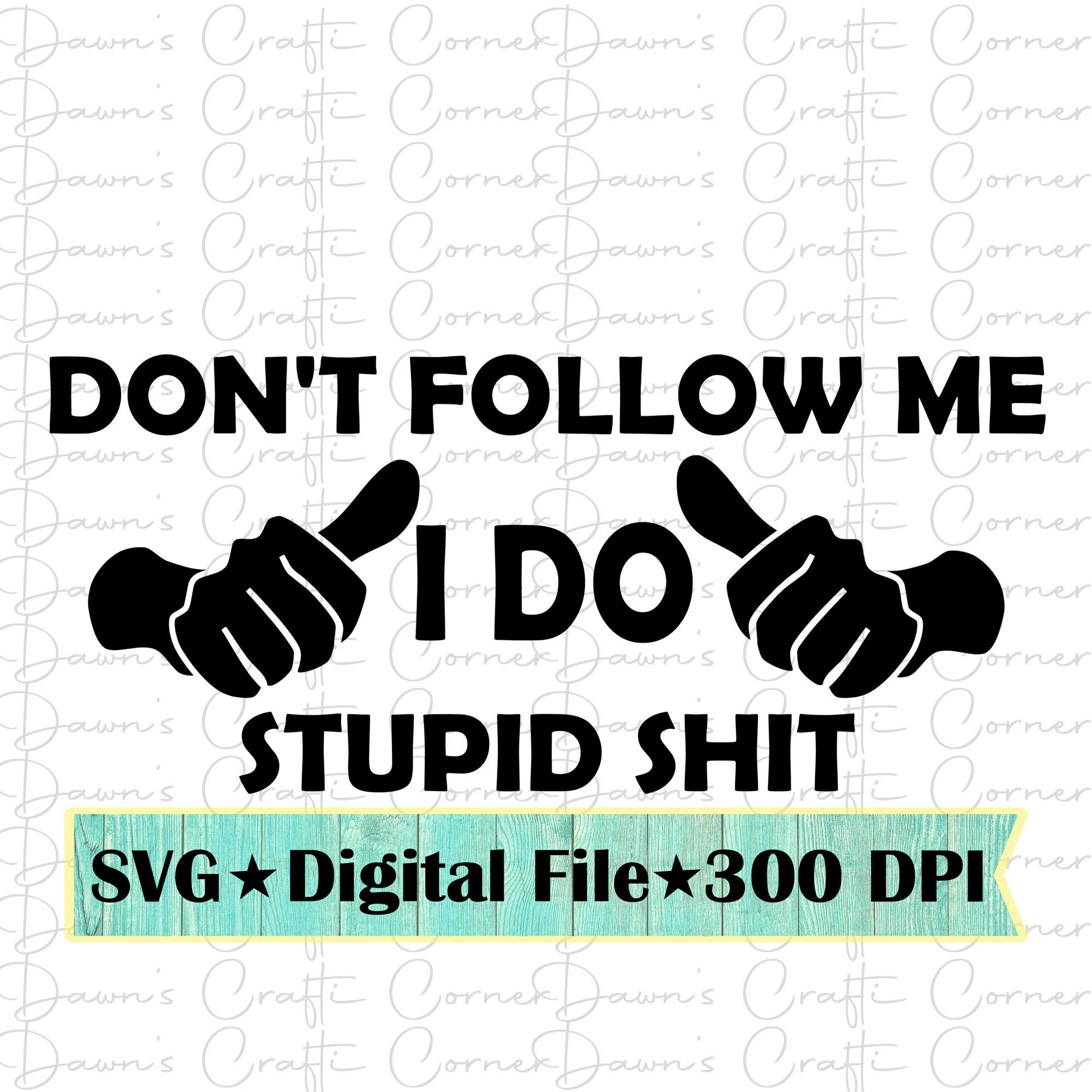 Sweat à Capuche Don't Follow Me I Do Stupid Thing Motoneige