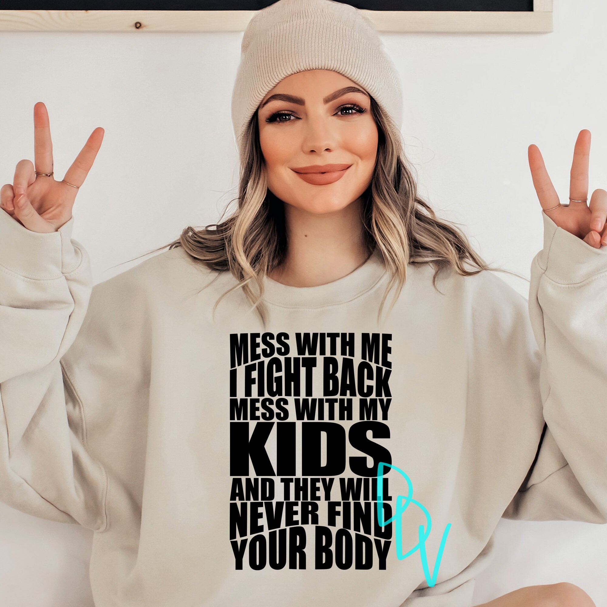 Mama Bear Svg: Mess With My Kids Design (digital Download) - Etsy