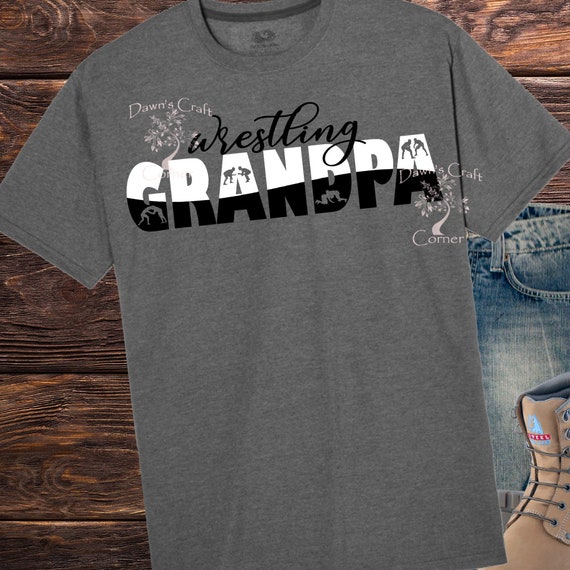 Download Wrestling Grandpa Shirt Svg