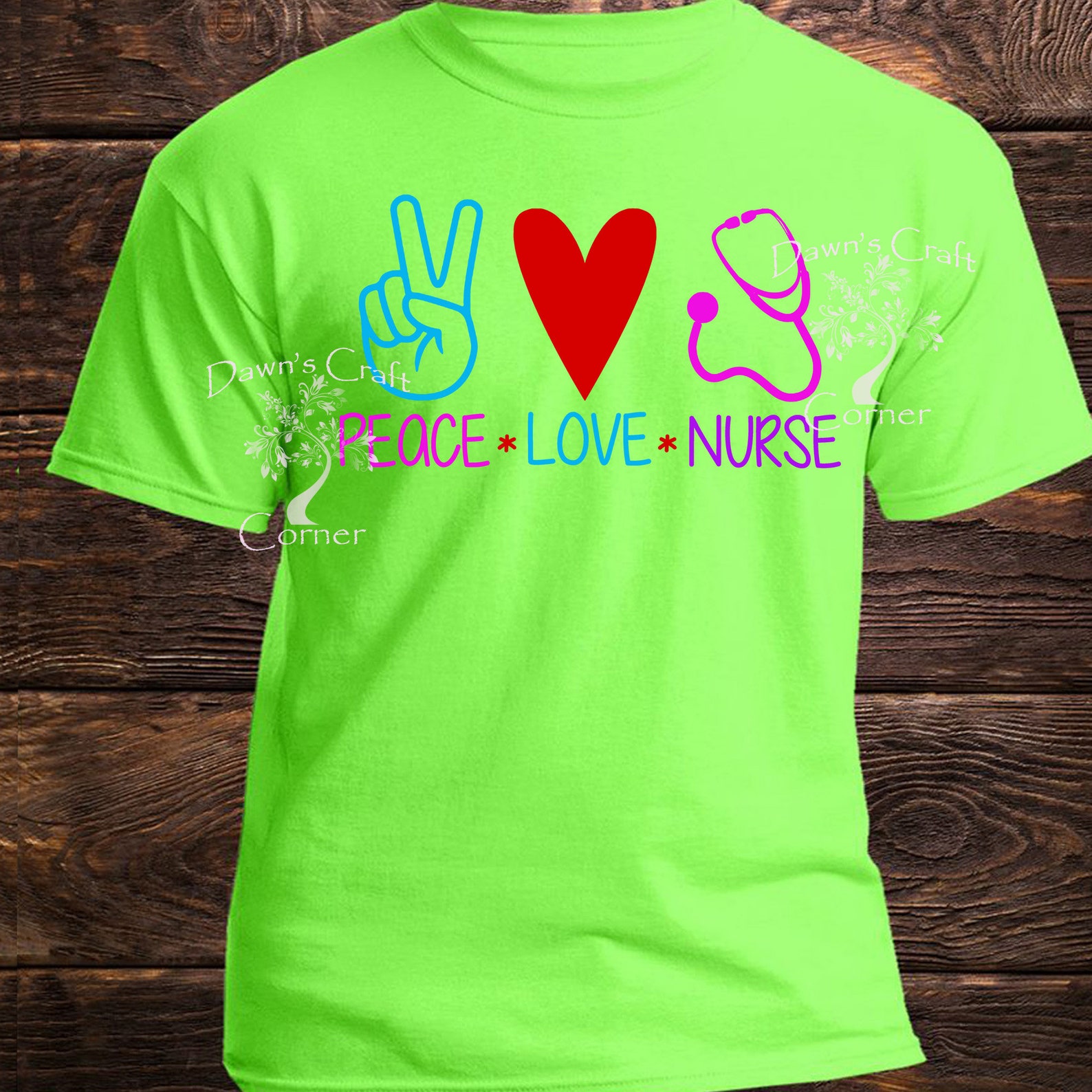 Peace Love Nurse Svg Peace Svg Love Svg Nurse Shirt Svg Etsy