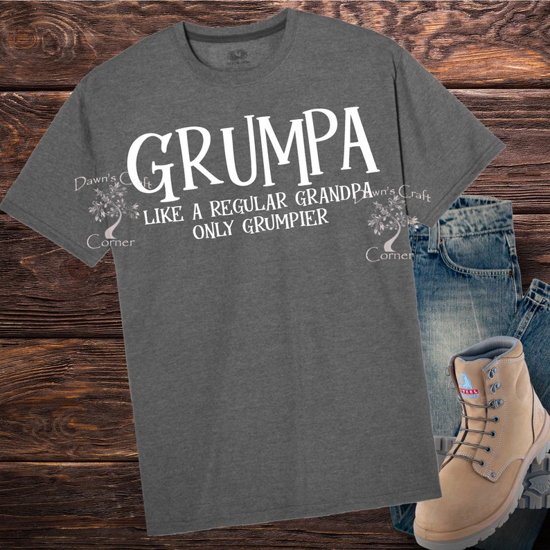 Download Grandpa Shirt Svg Shirt for Grandpa Grumpa Grumpy Shirt | Etsy