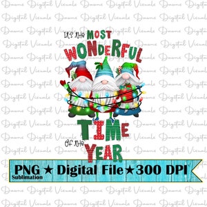 Kerstmis PNG; Kerstkabouter Png; Mooiste tijd van het jaar; Kerstontwerp; Kerstmis; Het is de mooiste tijd van het jaar