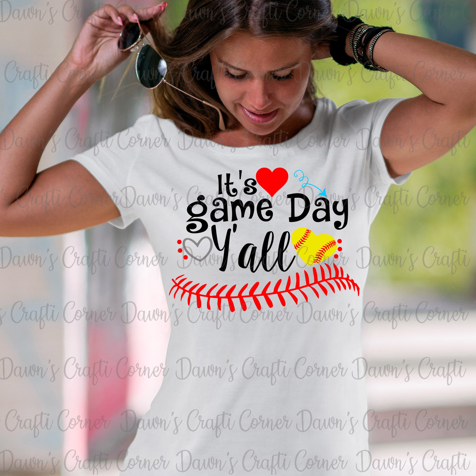 Game Day SVG Game Day Baseball Softball SVG Game Day | Etsy