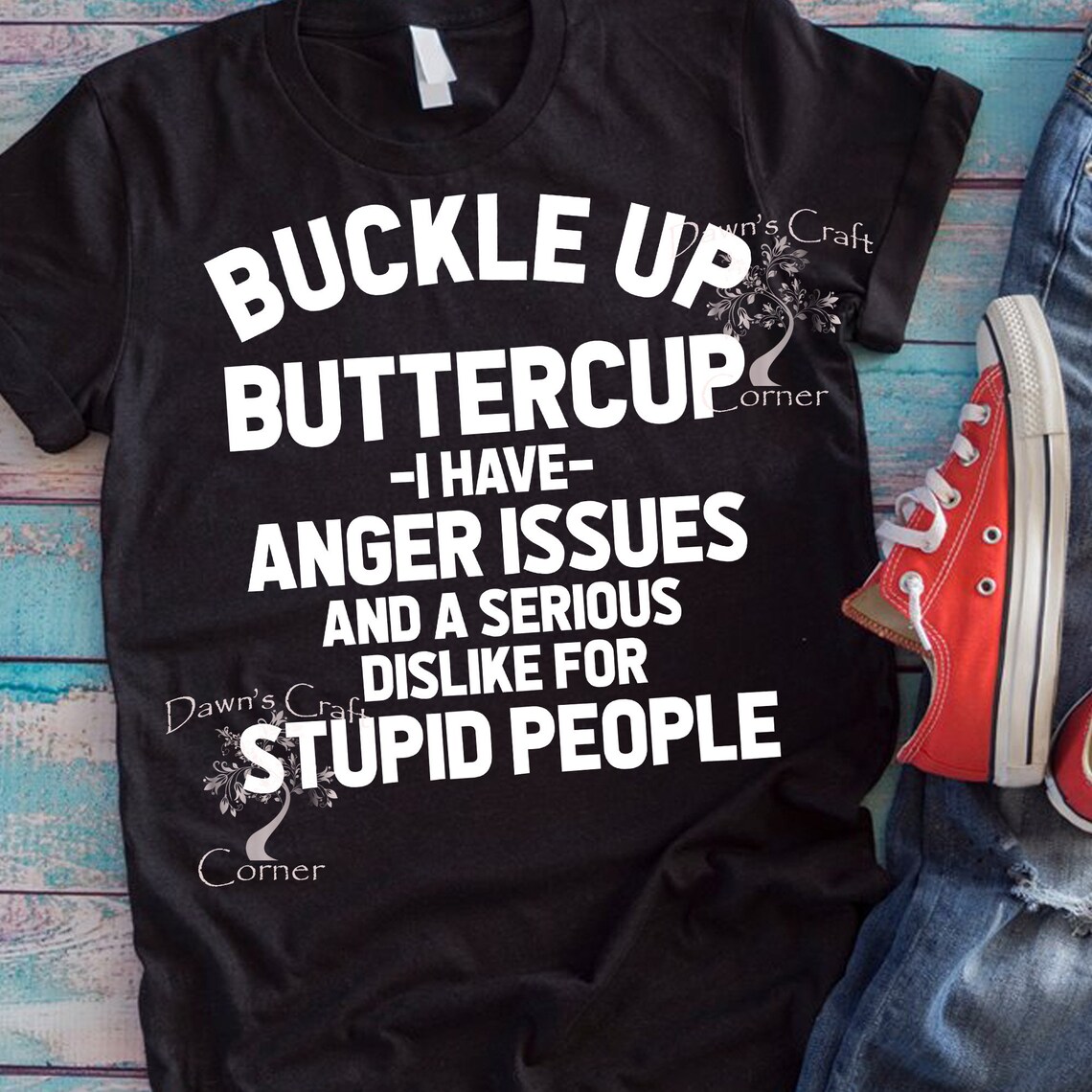 Buckle up Buttercup Funny Shirt Svg Buttercup Shirt Stupid Etsy