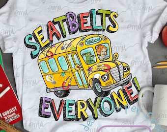 Seatbelts Everyone, Miss Frizzle, Magic School Bus, Teacher, Back to School