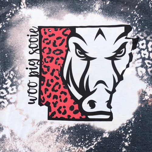 University of Arkansas Woo Pig Sooie Razorbacks Etsy