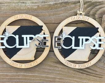 Arkansas Solar Eclipse Ornaments & Magnets