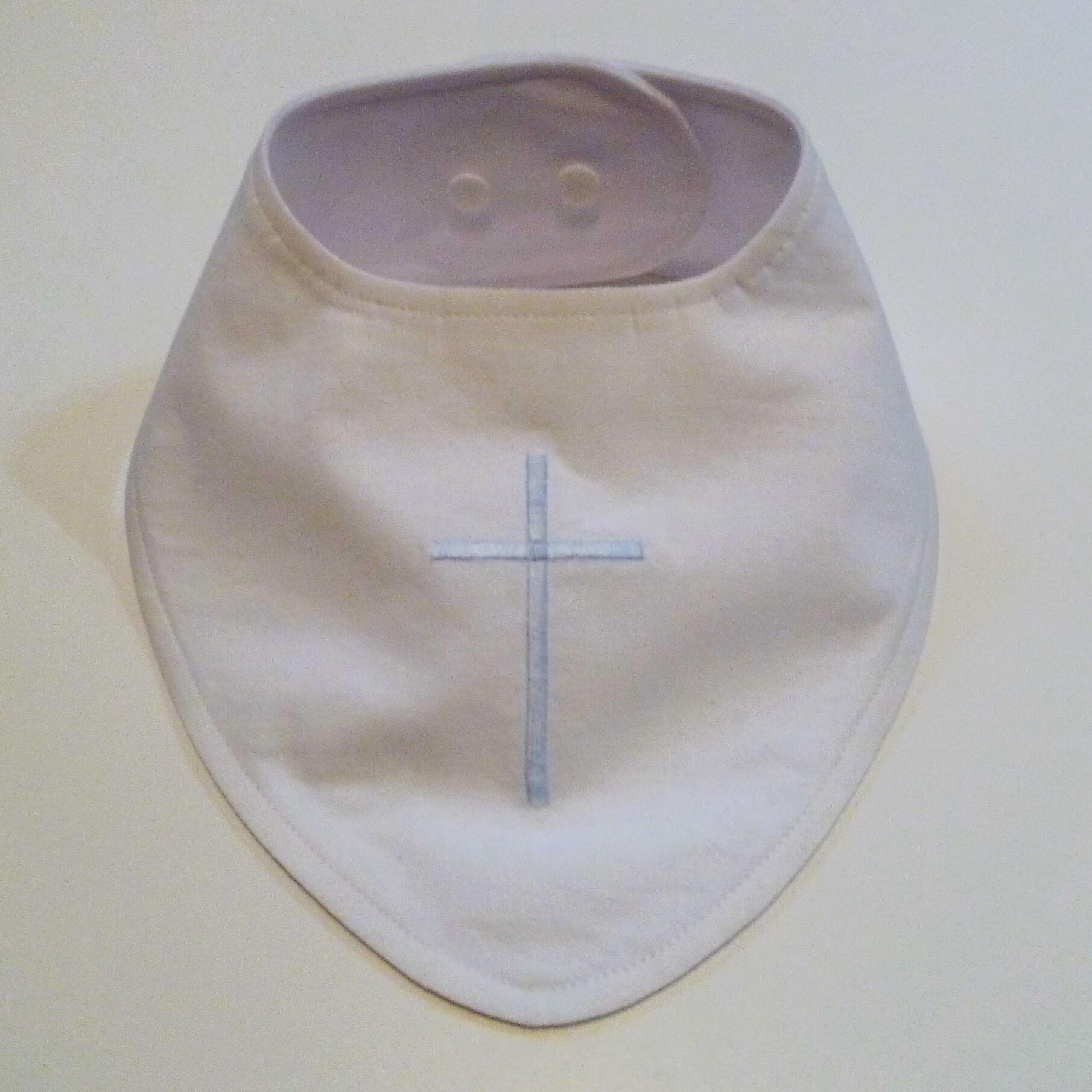 Baptism Bib Baptismal Bib Christening Bib Personalized White Etsy