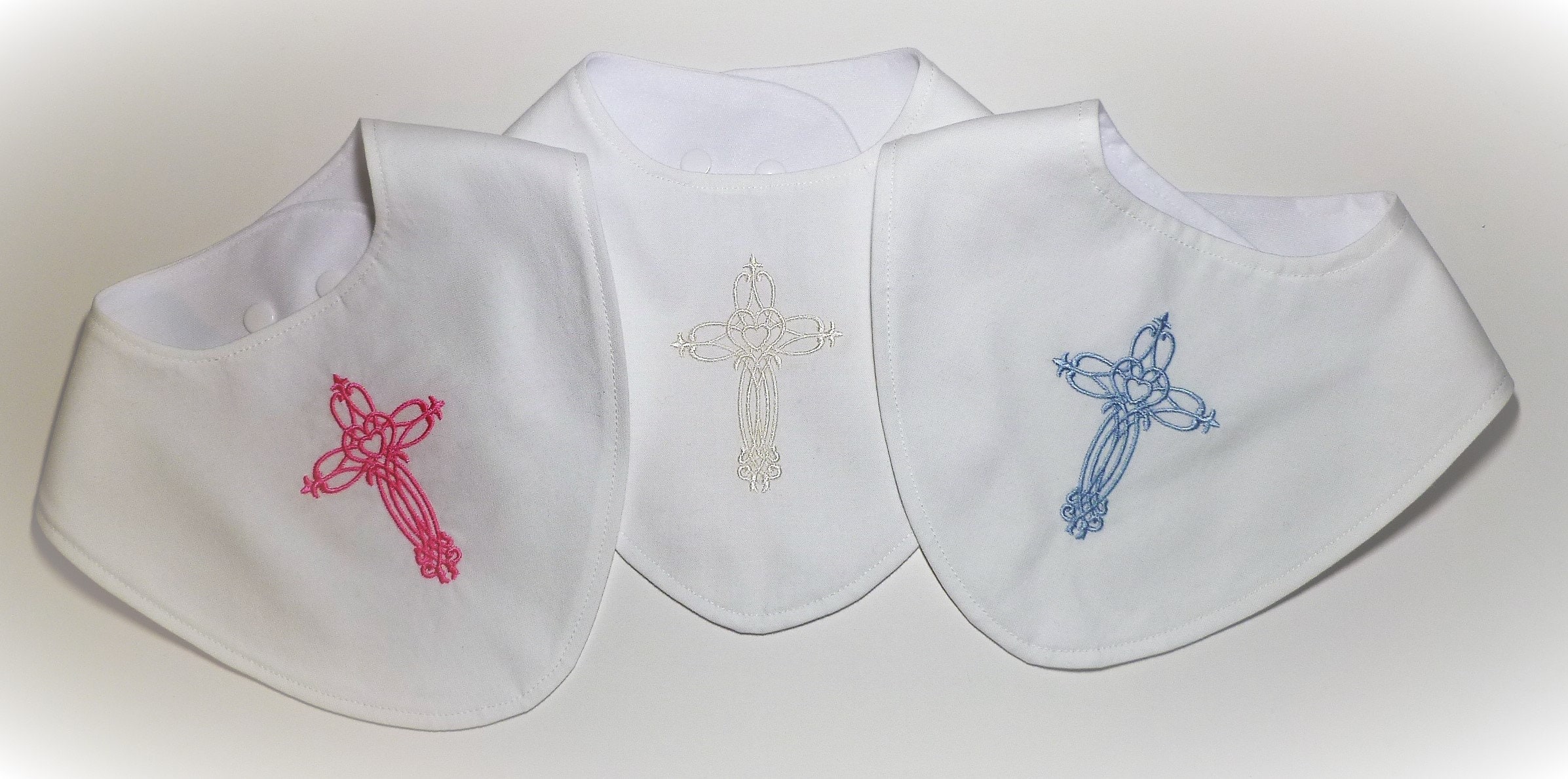Baptism Bib Baptismal Bib Christening Bib White Christening Etsy.de