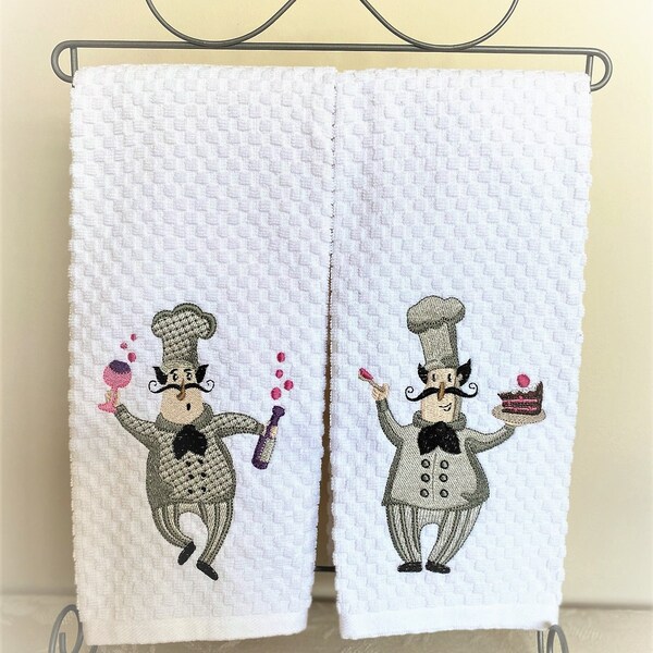 French Themed Dish Towels Etsy