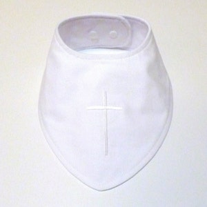 Baptism Bib Personalized Baptismal Bib Boy Baptism Christening Bib White Christening Bib Boy Baptism Bib Girl Baptism Bib White Bib