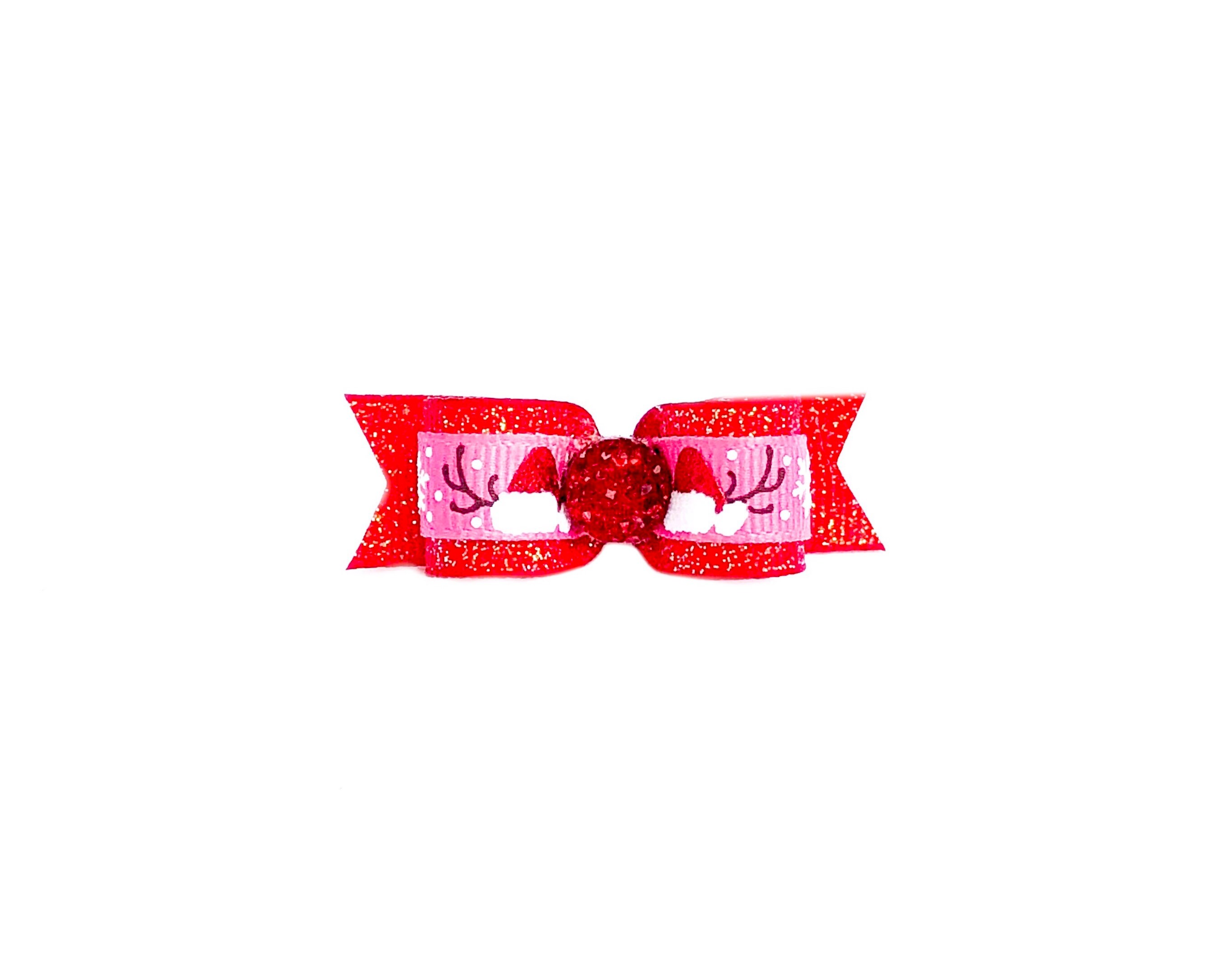 Dog Hair Bows 5 8 Christmas So Elfin Cute Dog Bow Christmas