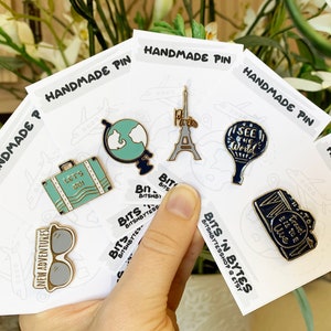 Wanderlust Adventure Enamel Pins