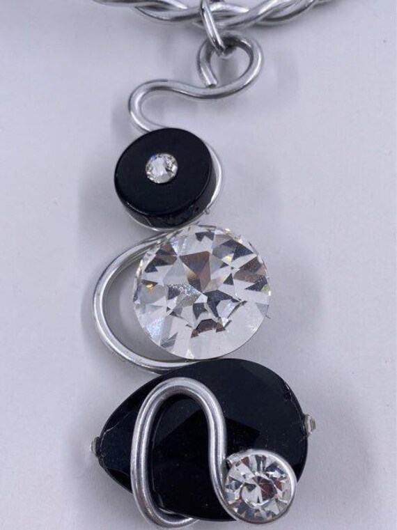 Jeff Lieb Abstract Crystal and Black Statement Co… - image 3