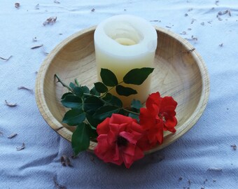 Ciotole in legno d'acacia, Fruit Bowl, Wood Bowl, Portafrutta in legno, Centrotavola in legno, Bowl Wood, Rustic Home Decor, Woodturning