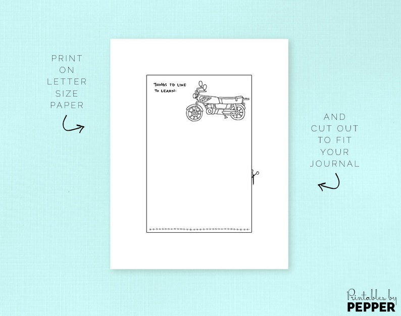 Art Diary Coloring Page Goals Things To Learn Adult Writing Prompt Diary 5x7 5 Bujo Jpeg Pdf Bullet Journal Planner Printable Scrapbooking Papercraft Vadel Com