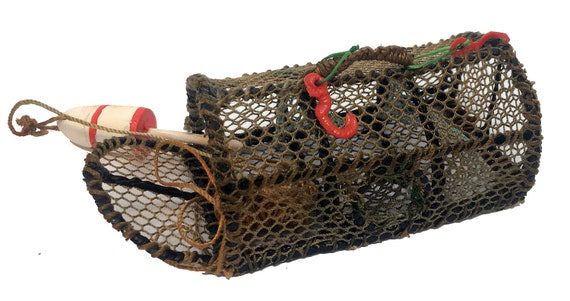 PDF template 12th scale miniature lobster trap and crab keep box for 3D pen