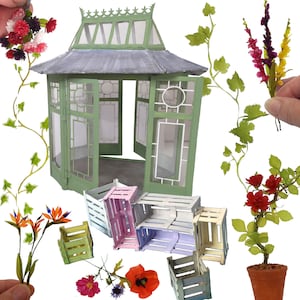 BUNDLE 3 - SVG files 12th scale miniature for Cricut etc.  Instant Download.