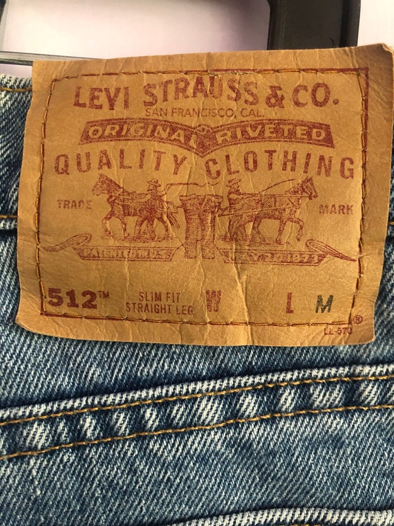 Levi 512 Jeans