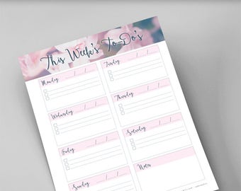 Daily Planner Printable / Letter Half Page A4 Personal / | Etsy