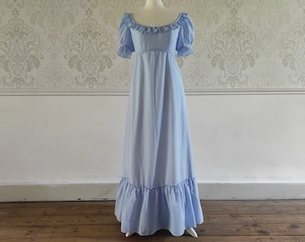 Regency/ 1st Empire dress, cotton voile