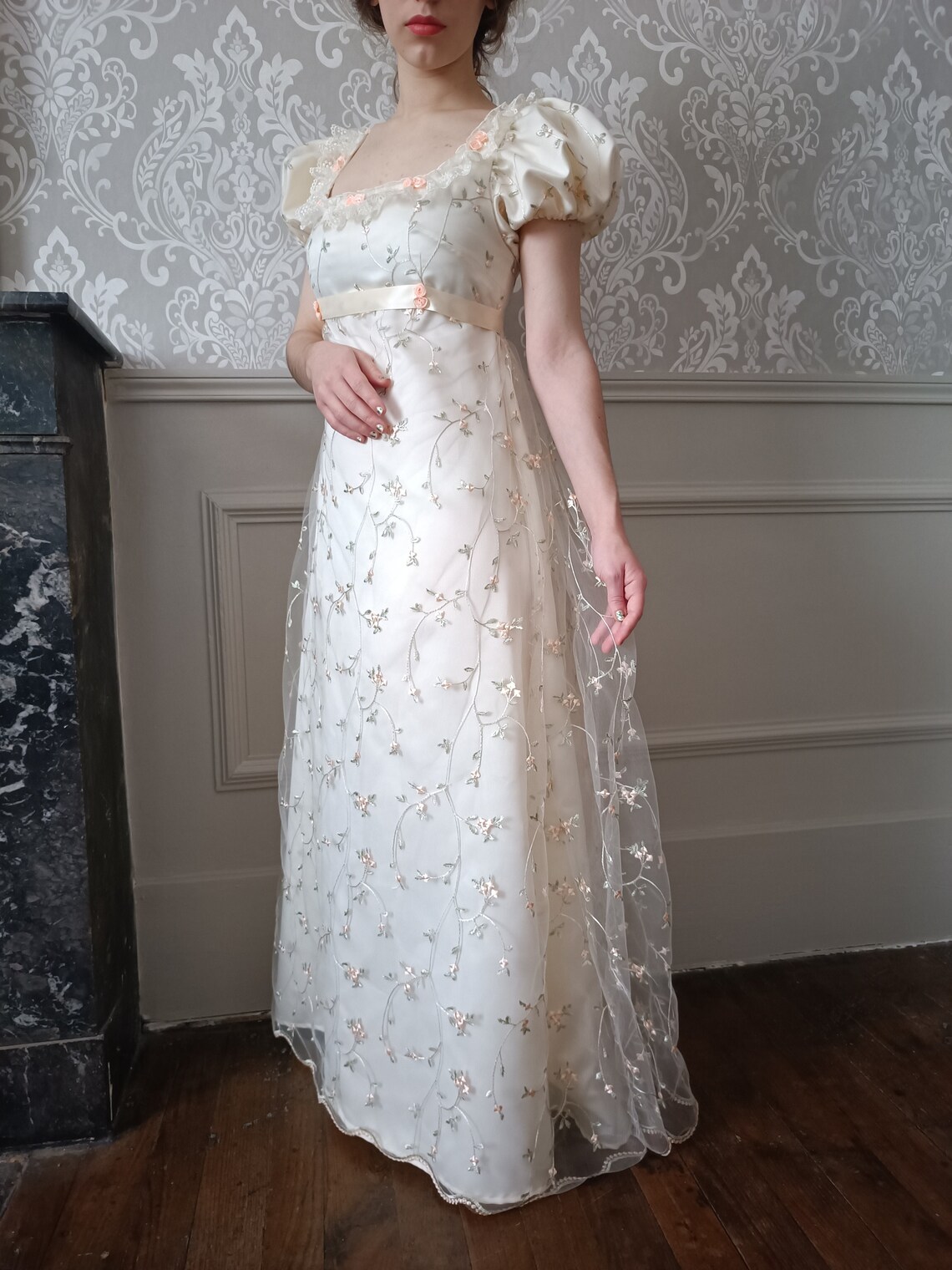 Regency Inspired Prom Dress