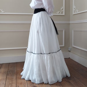 1900 chiffon skirt