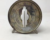 Vintage 1940 39 s Art Deco Lux Clock Kitchen Timer Rustic Farmhouse Country Home Decor