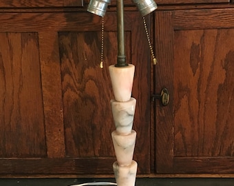 Marble Lamp Etsy
