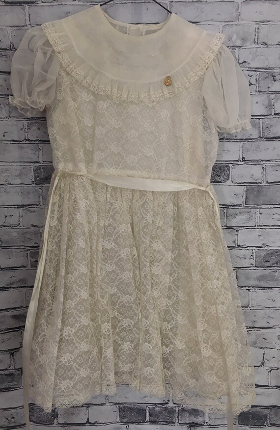 vintage first communion dress