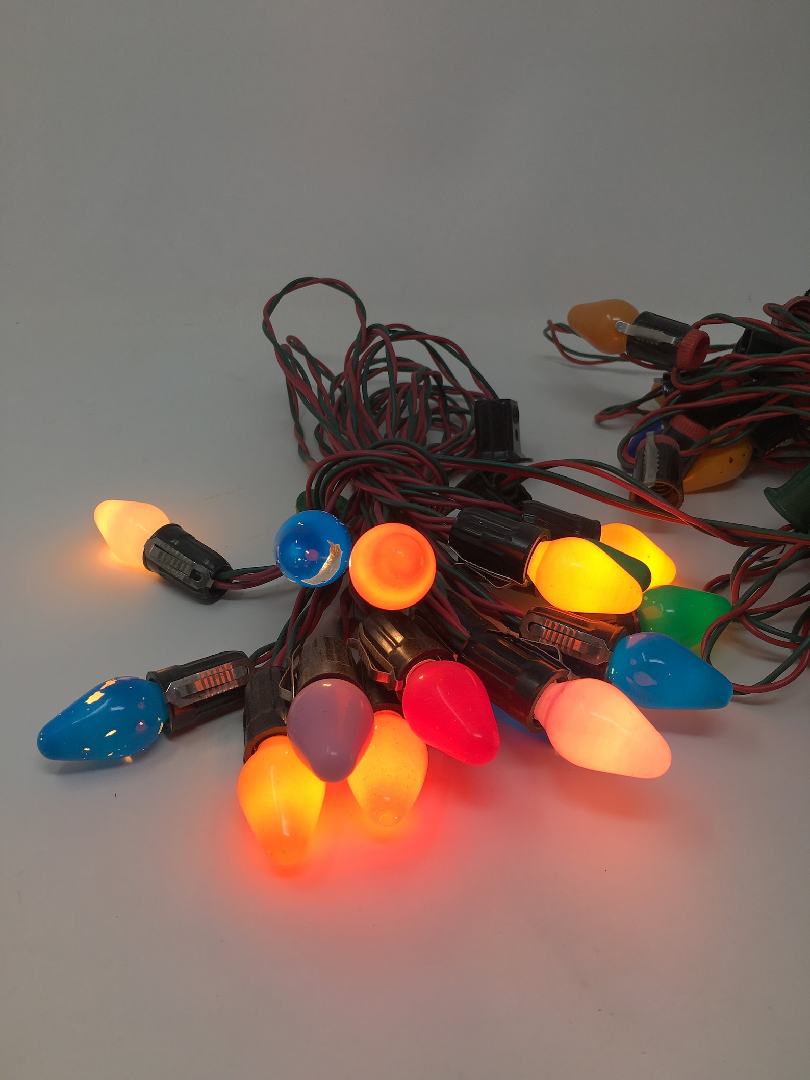 Vintage C7 Christmas Lights 