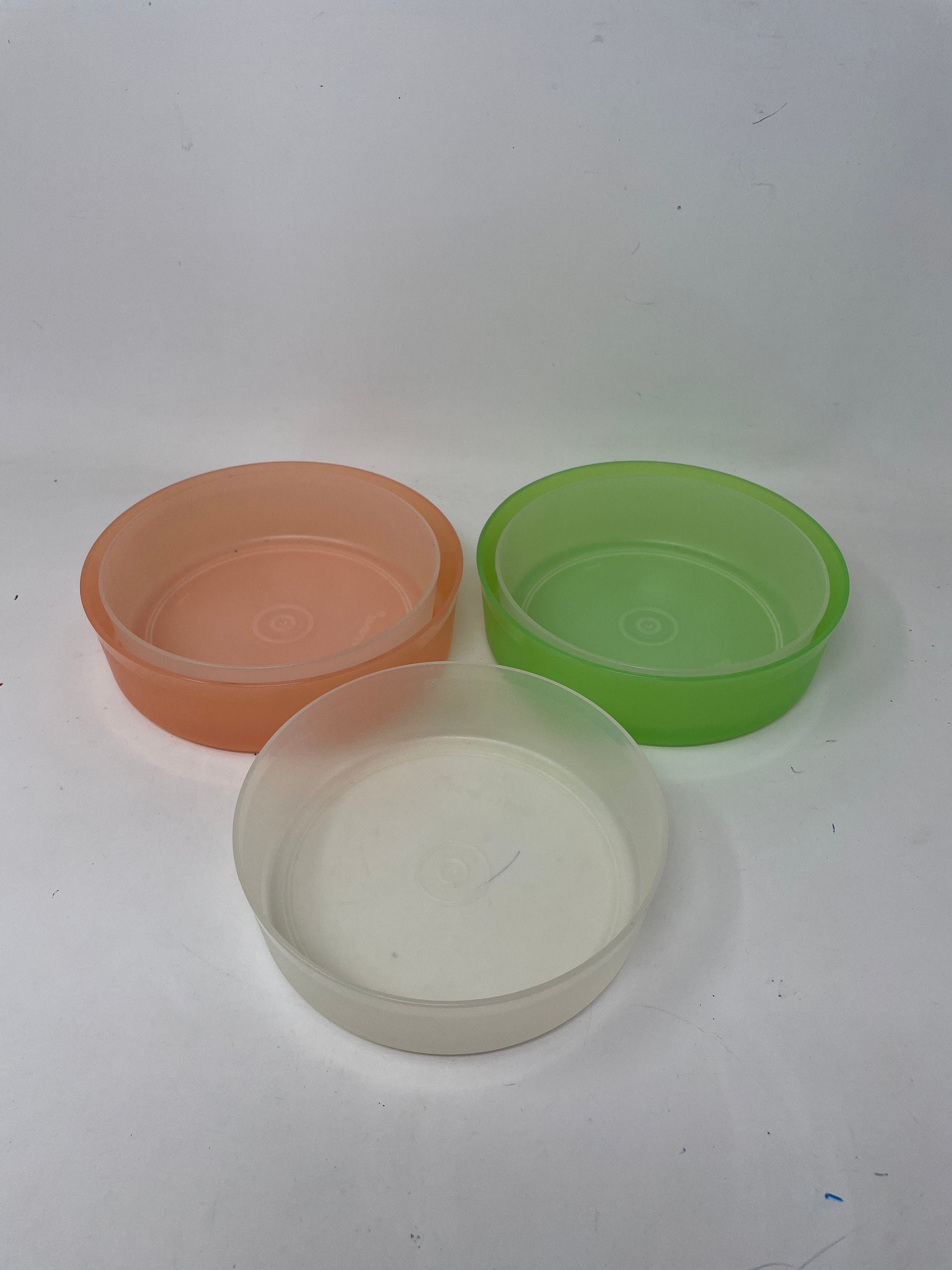 3 Authentic 1950s Tupperware Pie Slice Carrier Keepers - Ruby Lane