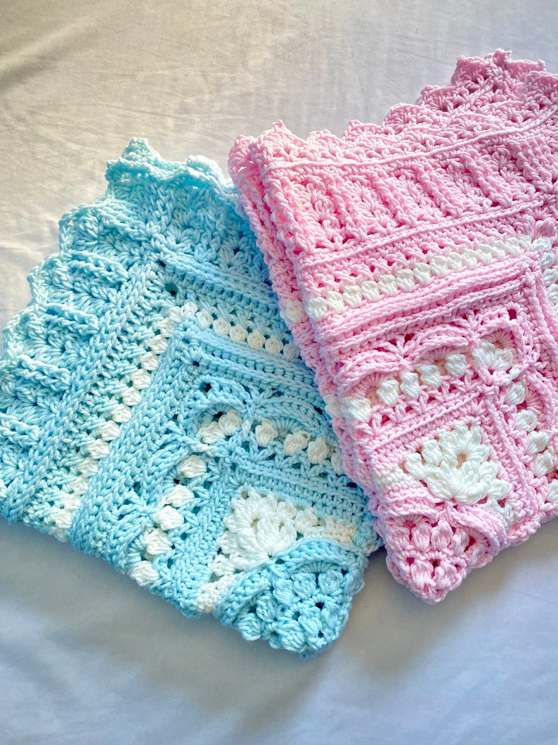 Baby Boy Blanket/baby Girl Blanket/baby Shower Idea/crochet Etsy